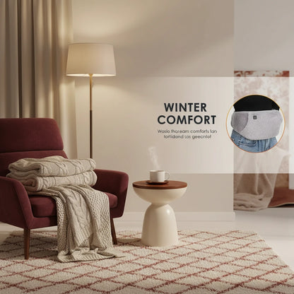 USB Portable Hand Warmer Rechargeable Plush Reusable Electric Foot Heater for Home Winter Hand Feet Abdomen Keep Warm